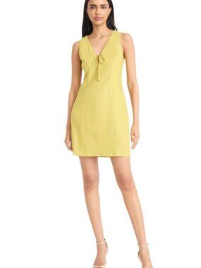 Donna Morgan Linen Sleeveless Summer Dress Lightweight Size 8